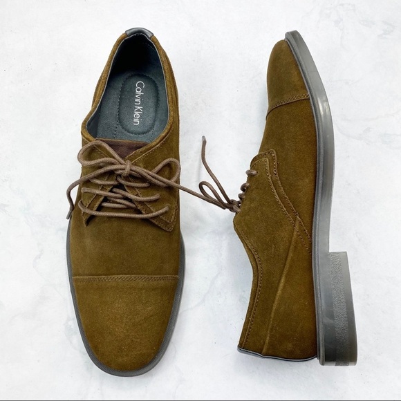 [CK] Men's Classic Suede Oxford Shoes